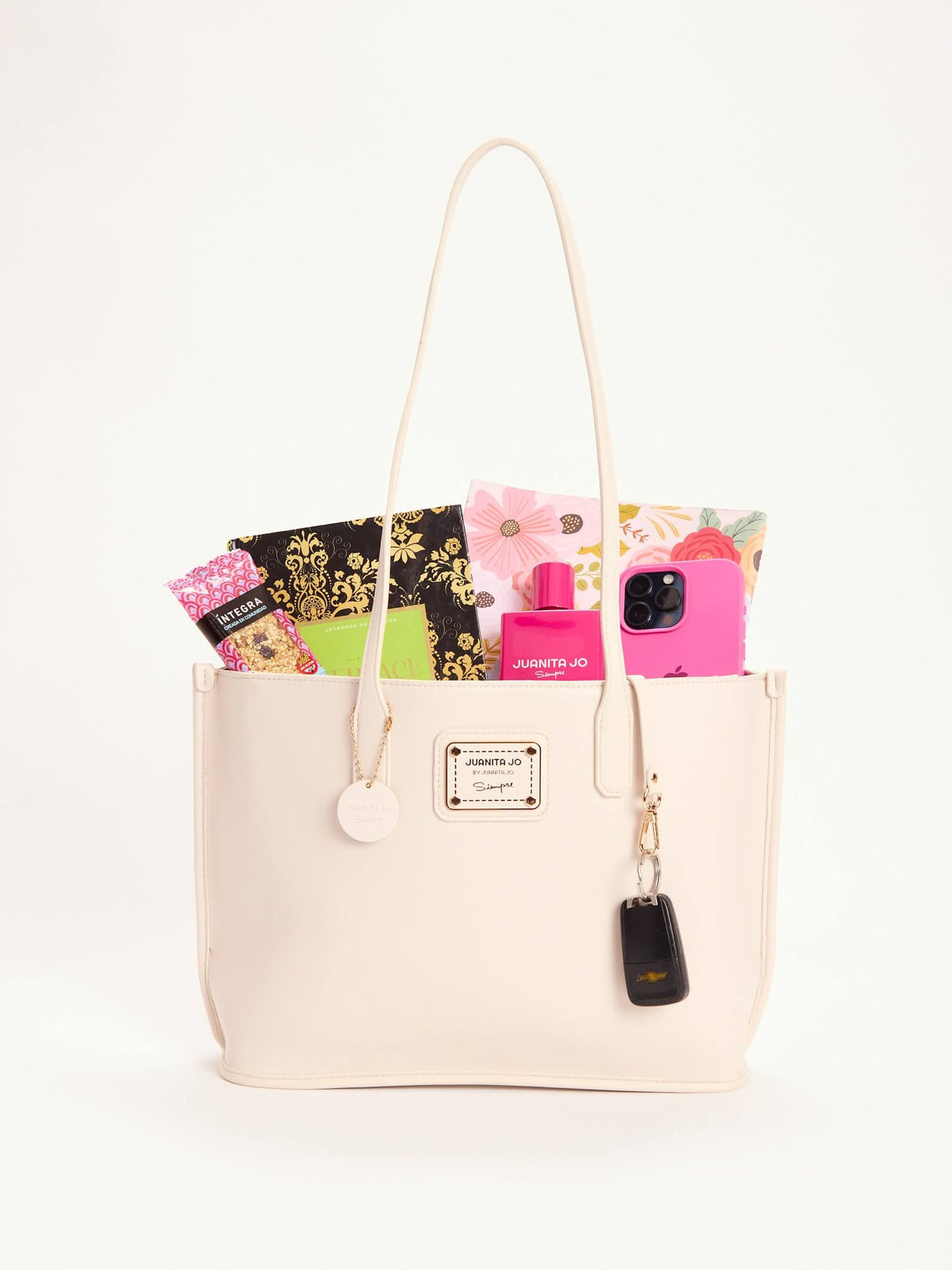 Cartera Grande Grace Blanco