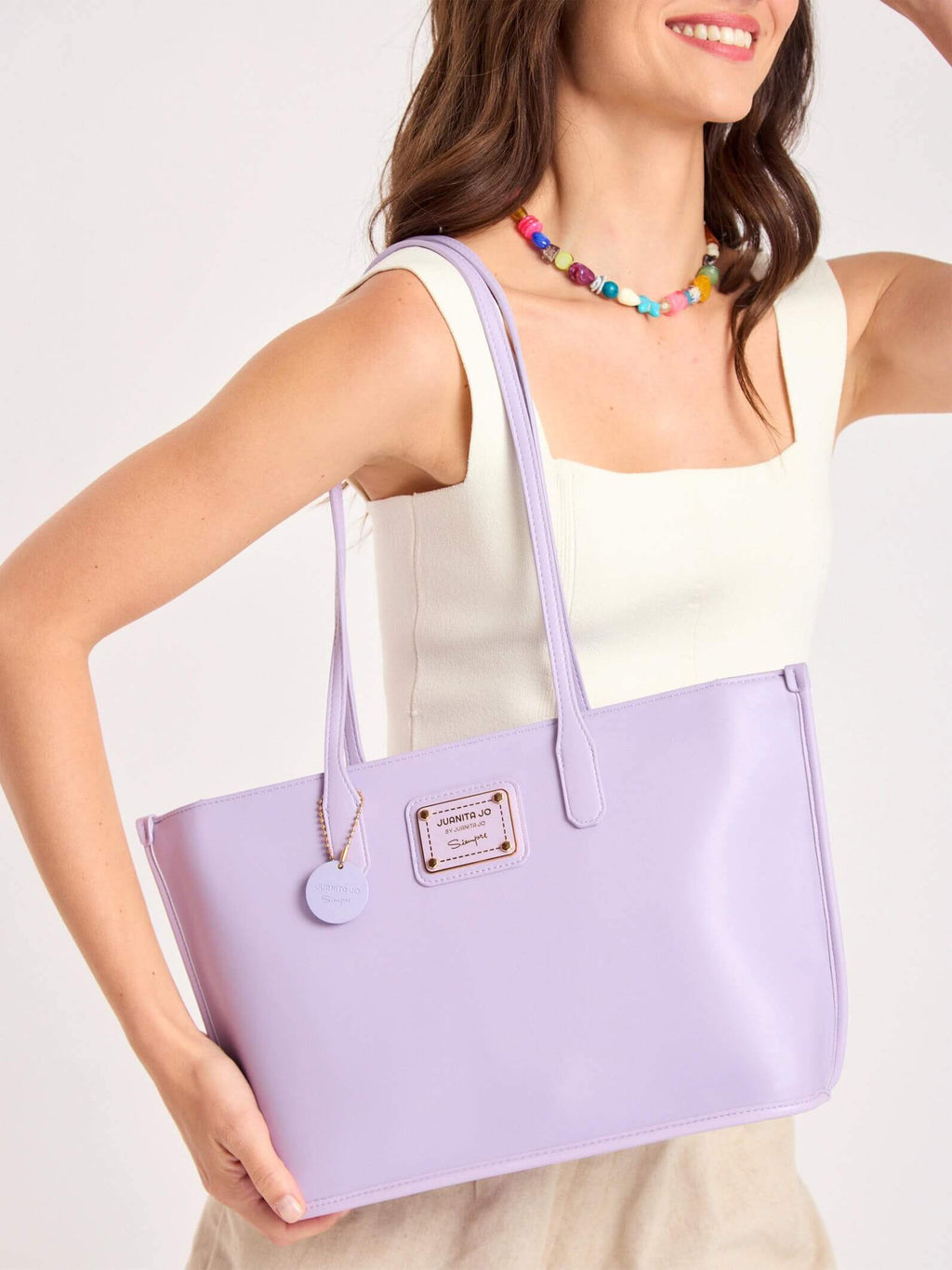 Cartera Grande Grace Lila