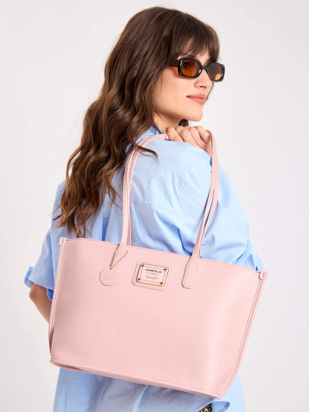 Cartera Grande Grace Rosa