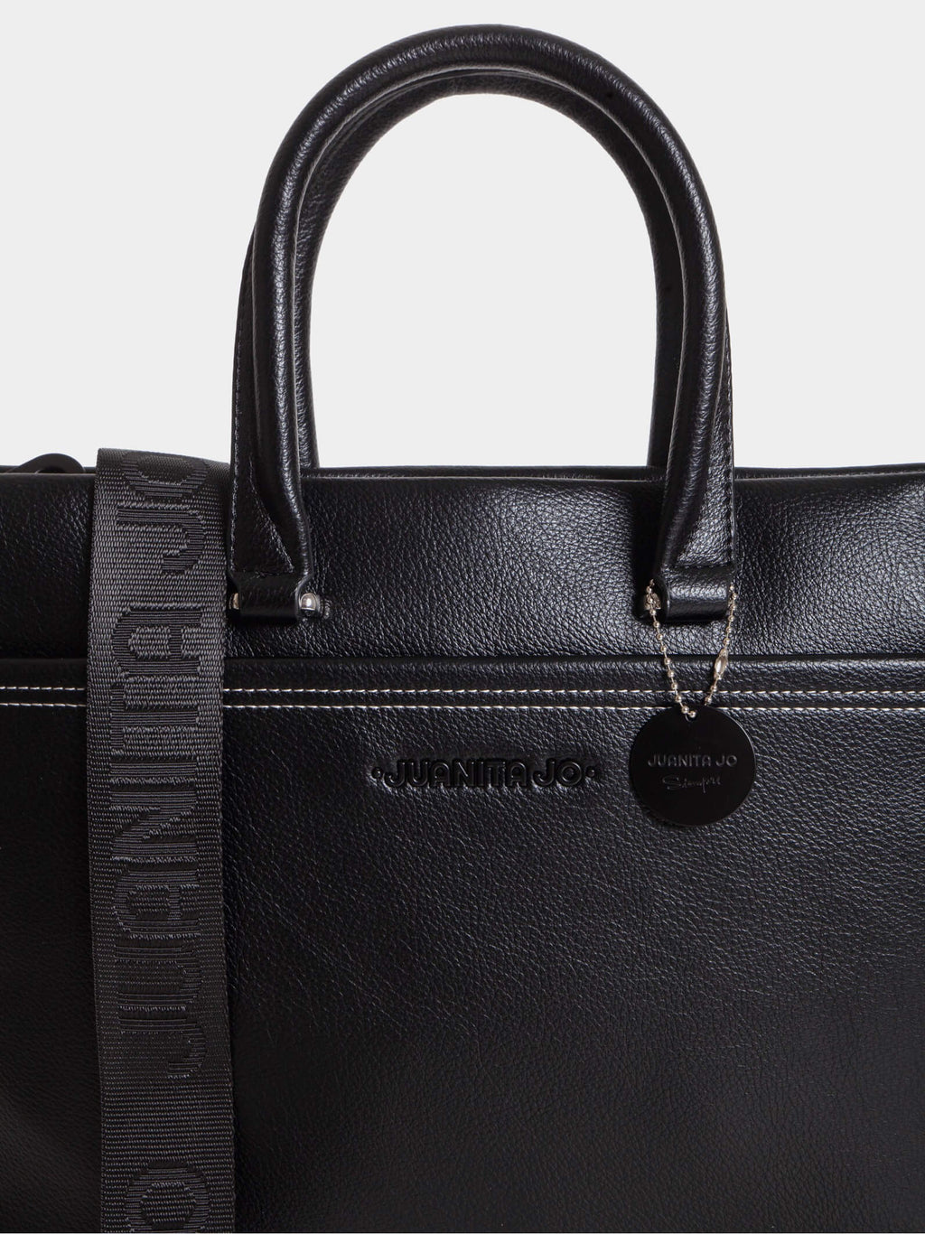 Cartera Porta Notebook Lu Negro