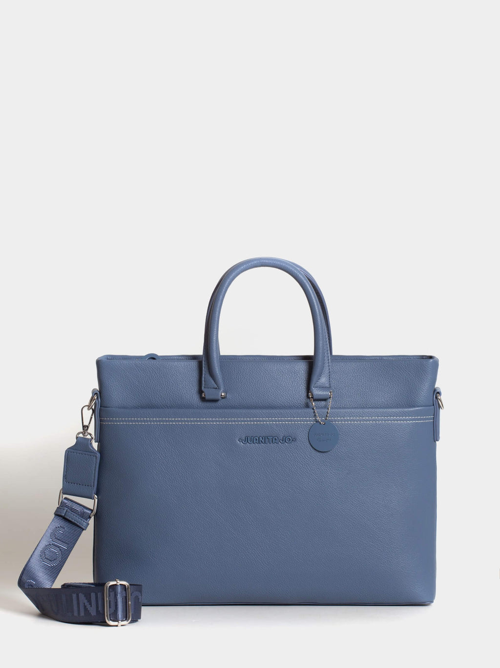 Cartera Porta Notebook Lu Azul