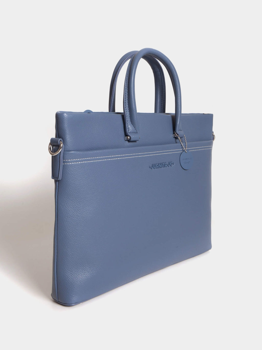 Cartera Porta Notebook Lu Azul
