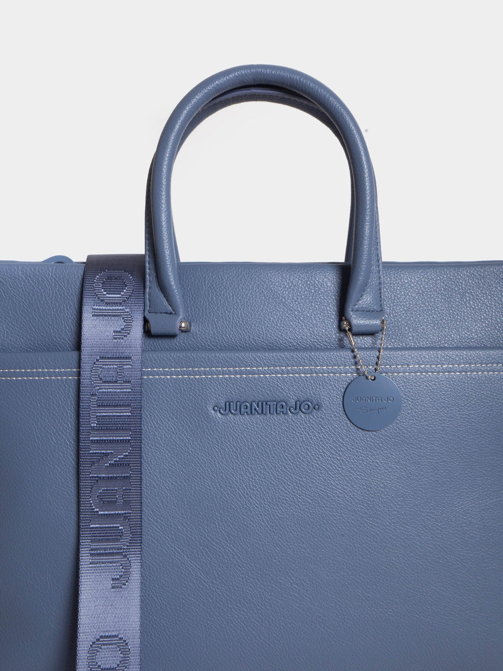 Cartera Porta Notebook Lu Azul