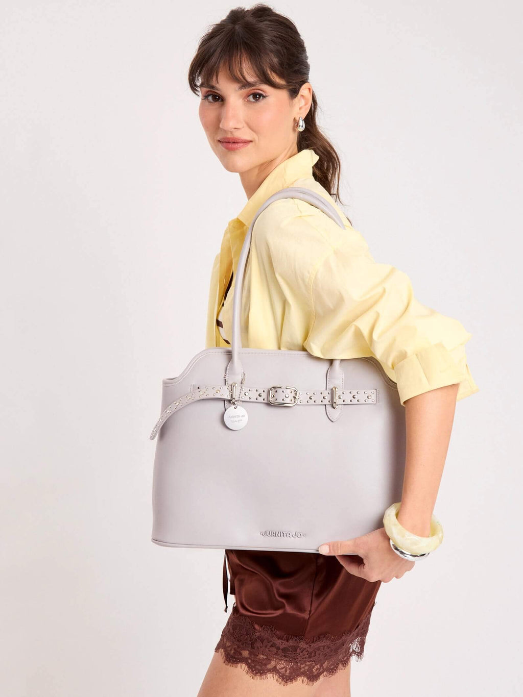 Cartera Jagger Gris