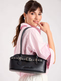 Cartera De Hombro Jagger Negro