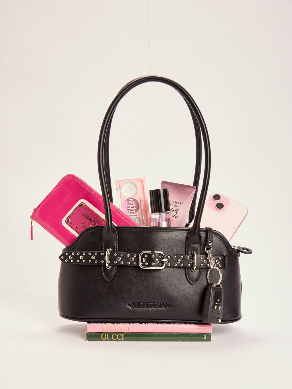 Cartera De Hombro Jagger Negro