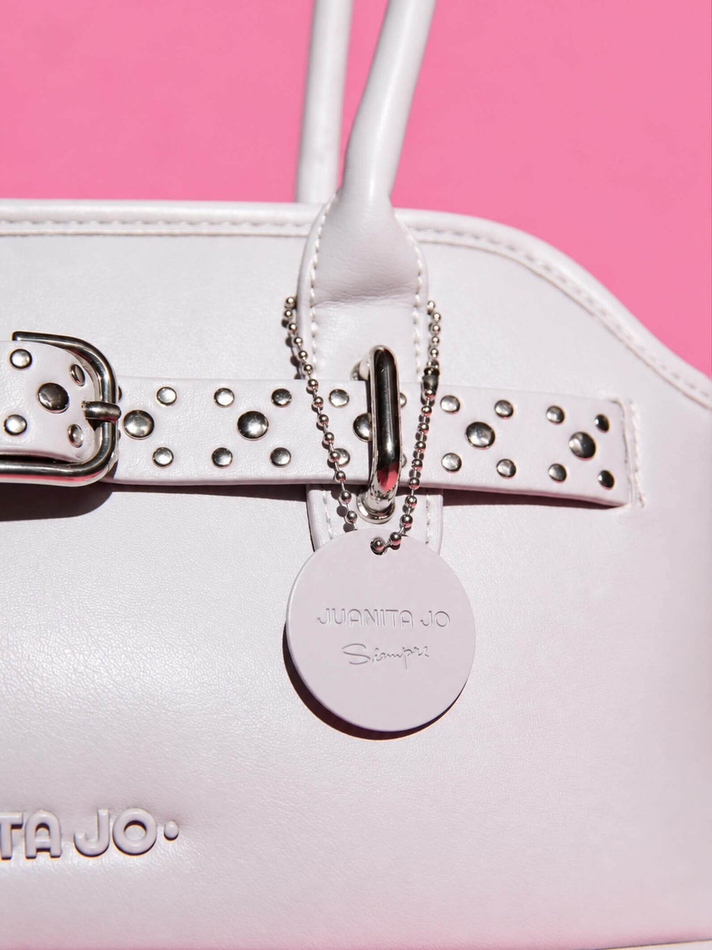 Cartera De Hombro Jagger Gris