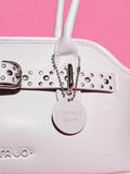 Cartera De Hombro Jagger Gris