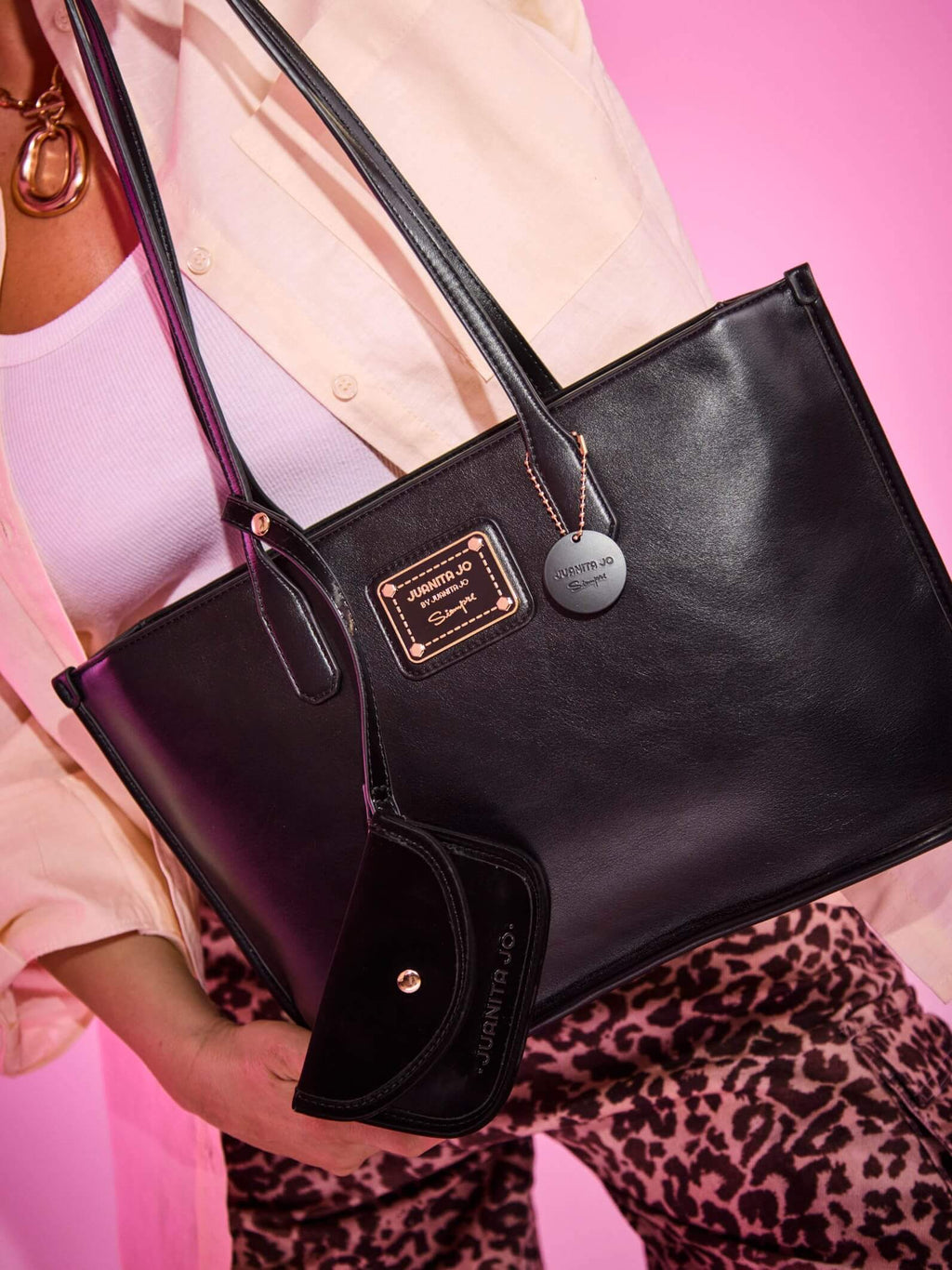 Cartera Grande Grace Negro
