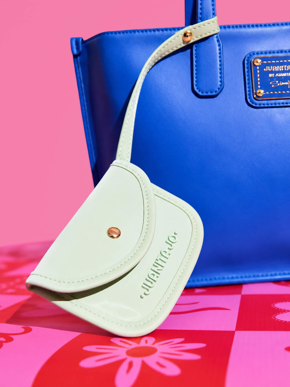 Cartera Grande Grace Azul